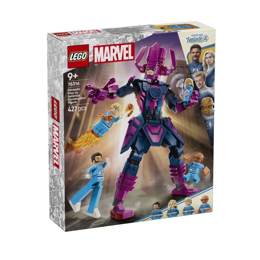 Quarteto Fantástico vs. Figura de Construção de Galactus
