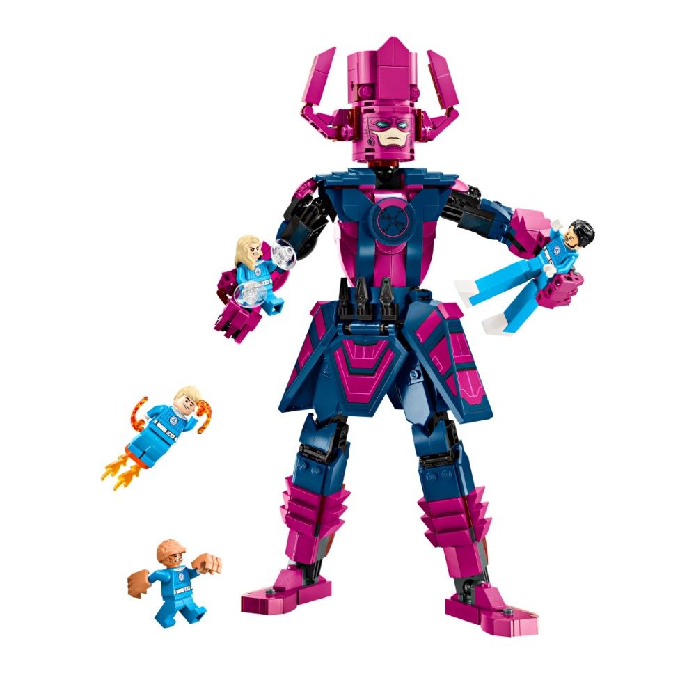 Quarteto Fantástico vs. Figura de Construção de Galactus