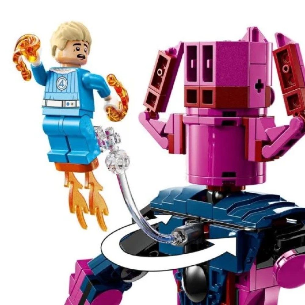 Quarteto Fantástico vs. Figura de Construção de Galactus