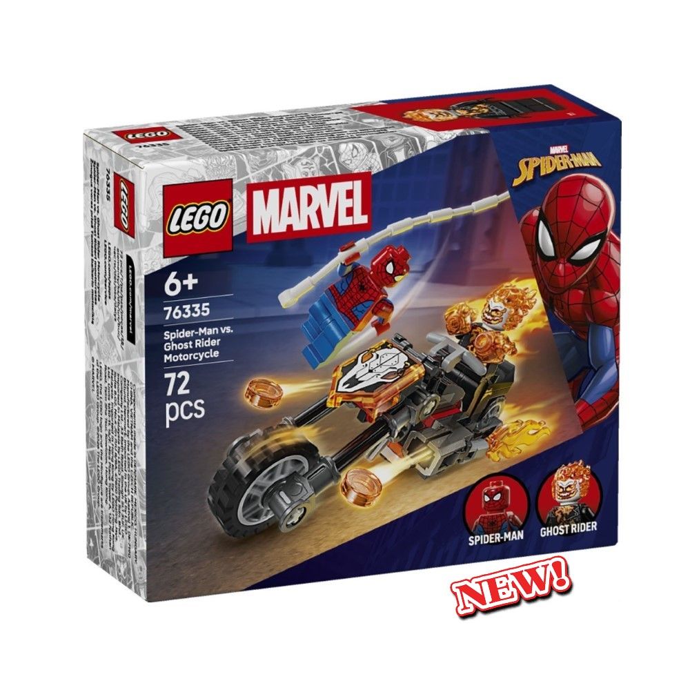 Spiderman contra Mota do Ghost Rider