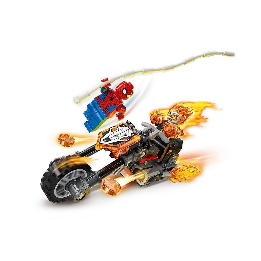 Spiderman contra Mota do Ghost Rider