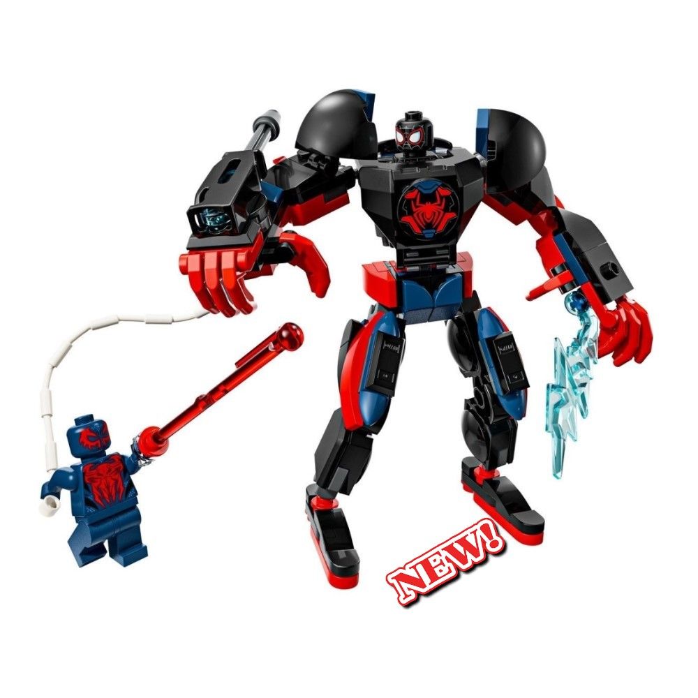 Robô do Miles Morales contra Spiderman 2099