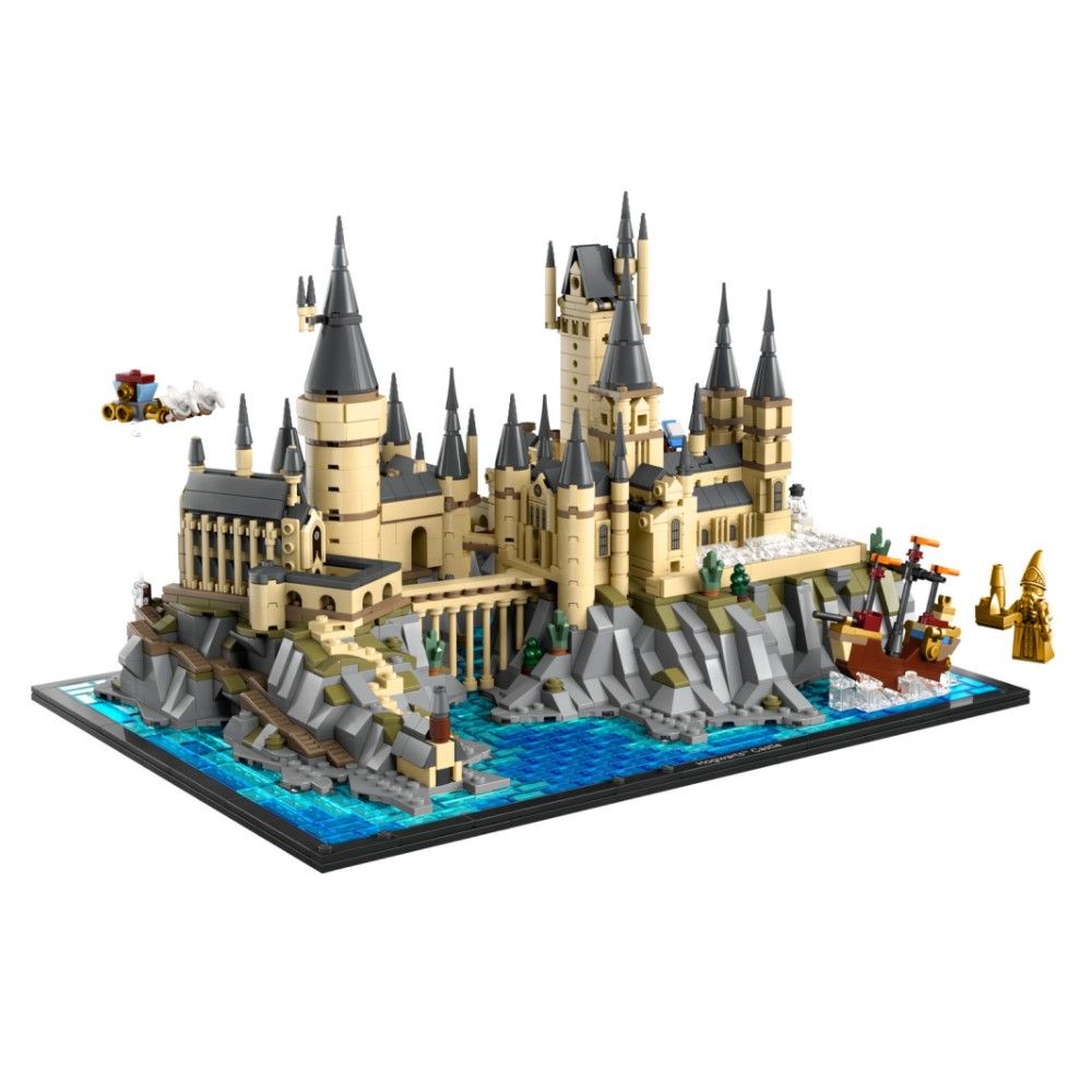 O Castelo e os Campos de Hogwarts