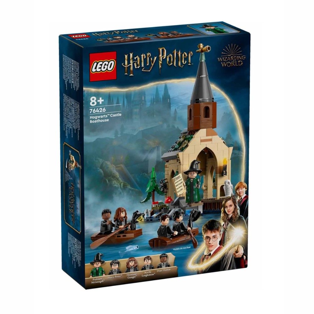 Casa dos barcos do Castelo de Hogwarts