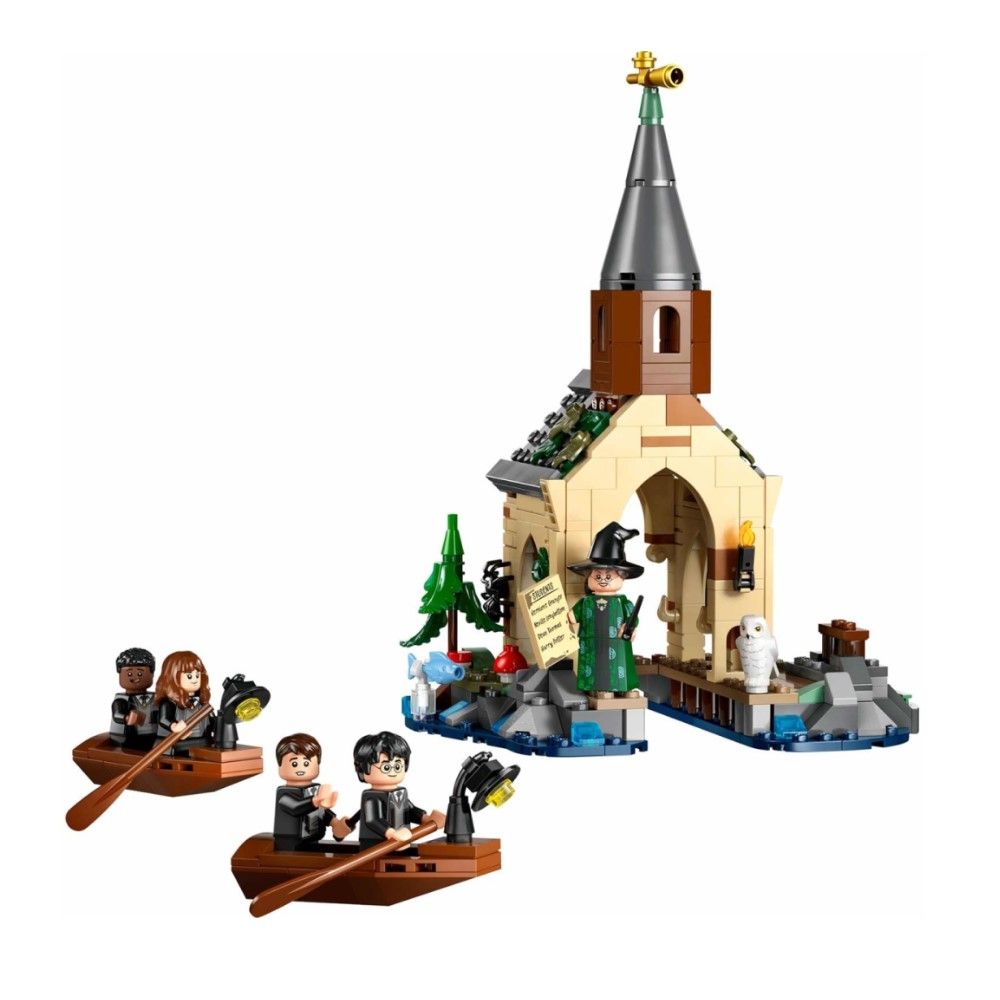 Casa dos barcos do Castelo de Hogwarts