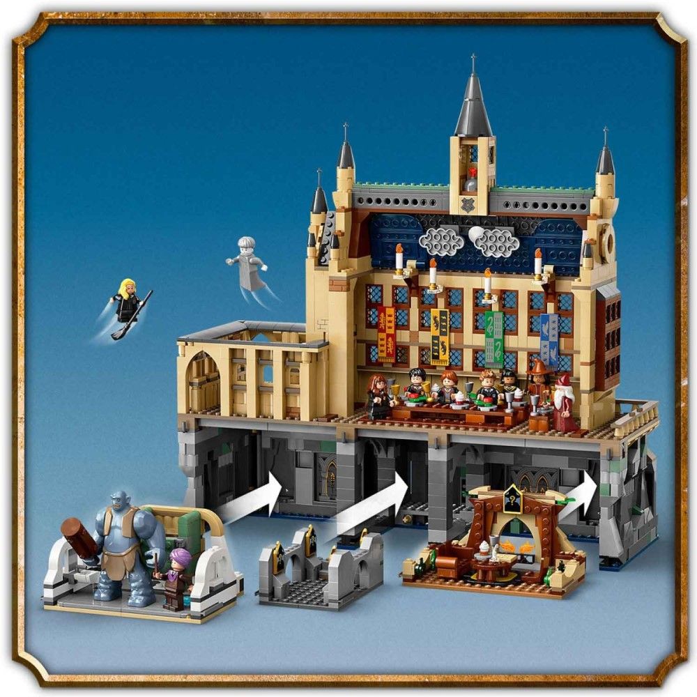 O Castelo de Hogwarts: O Grande Salão