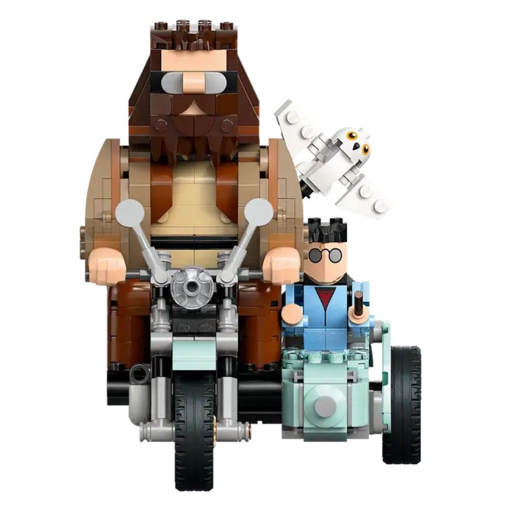 Passeio de Mota de Hagrid e Harry