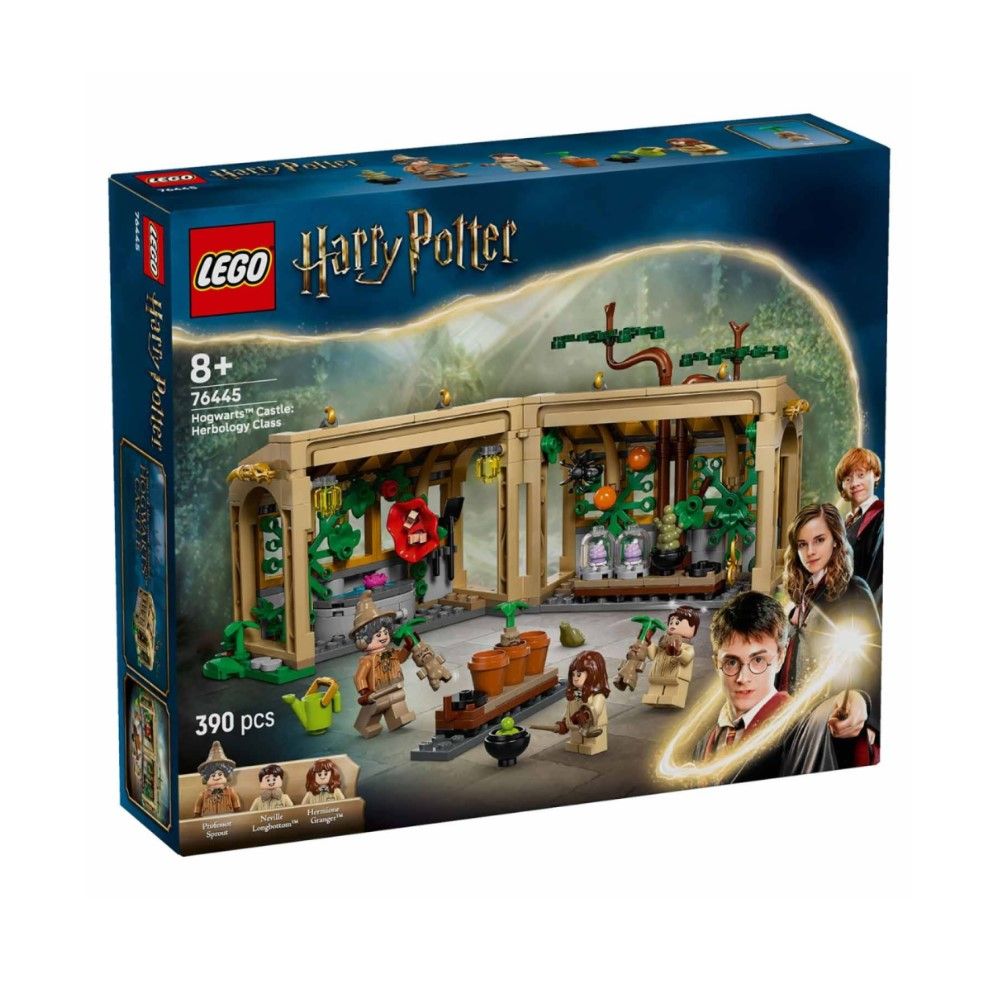O Castelo de Hogwarts: Aula de Herbologia