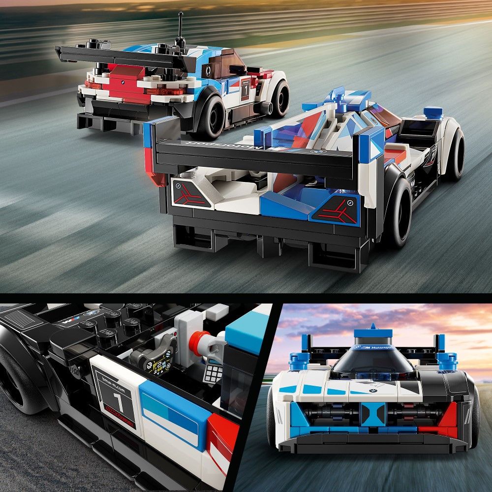 Carros de Corrida BMW M4 GT3 e BMW M Hybrid V8