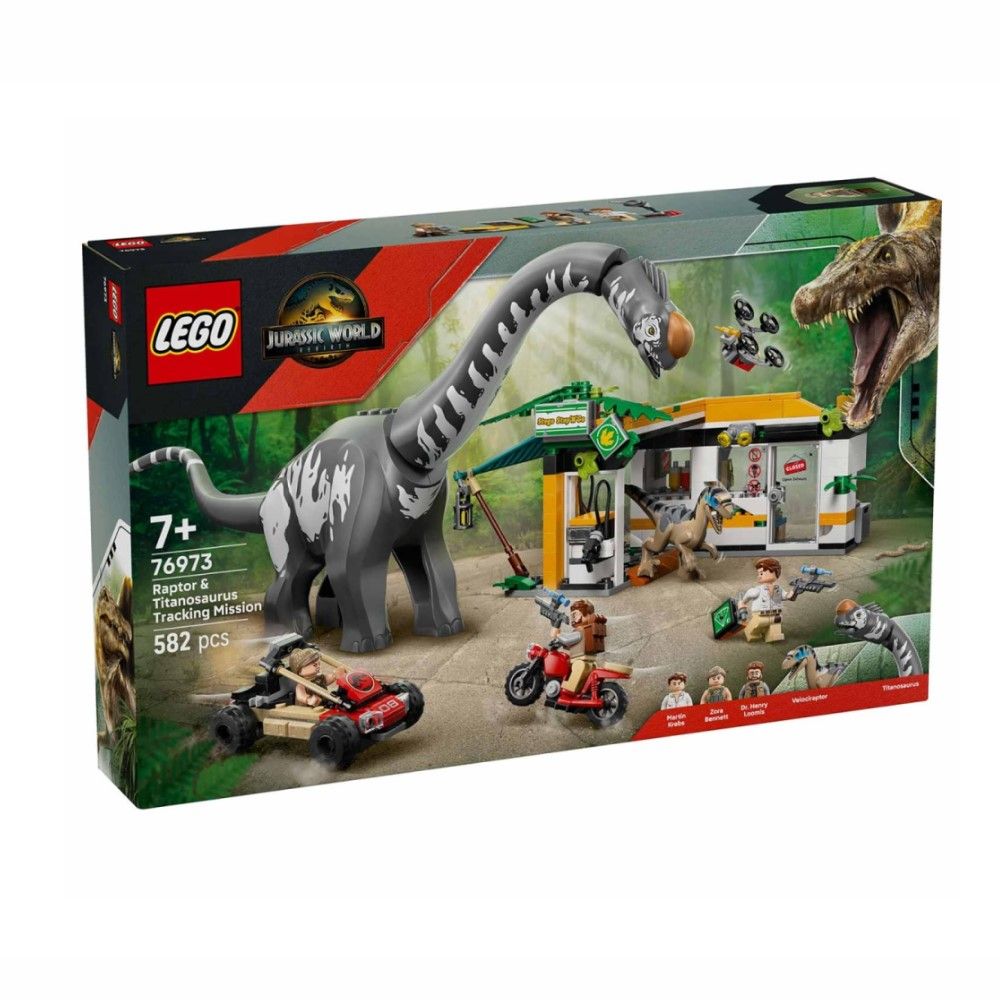 Missão de Localização de Raptor e Titanossauro