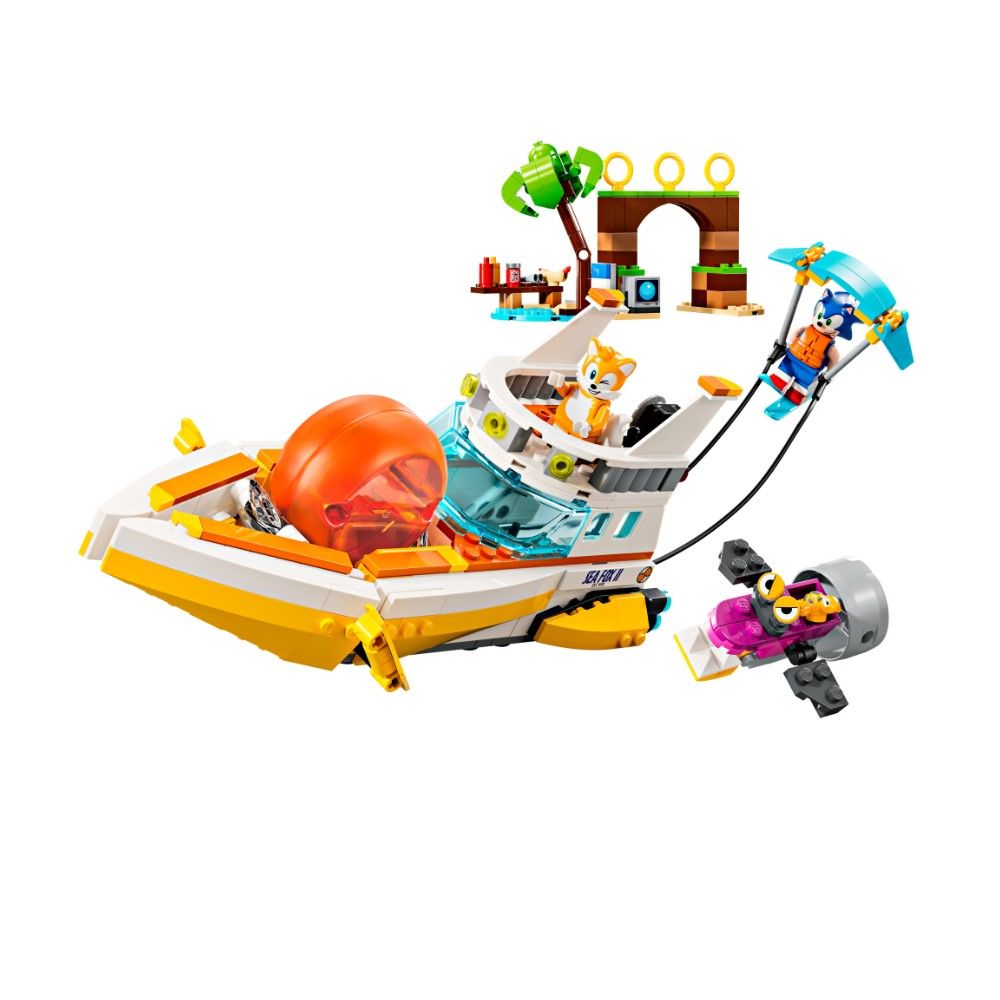 Barco de Aventura do Tails
