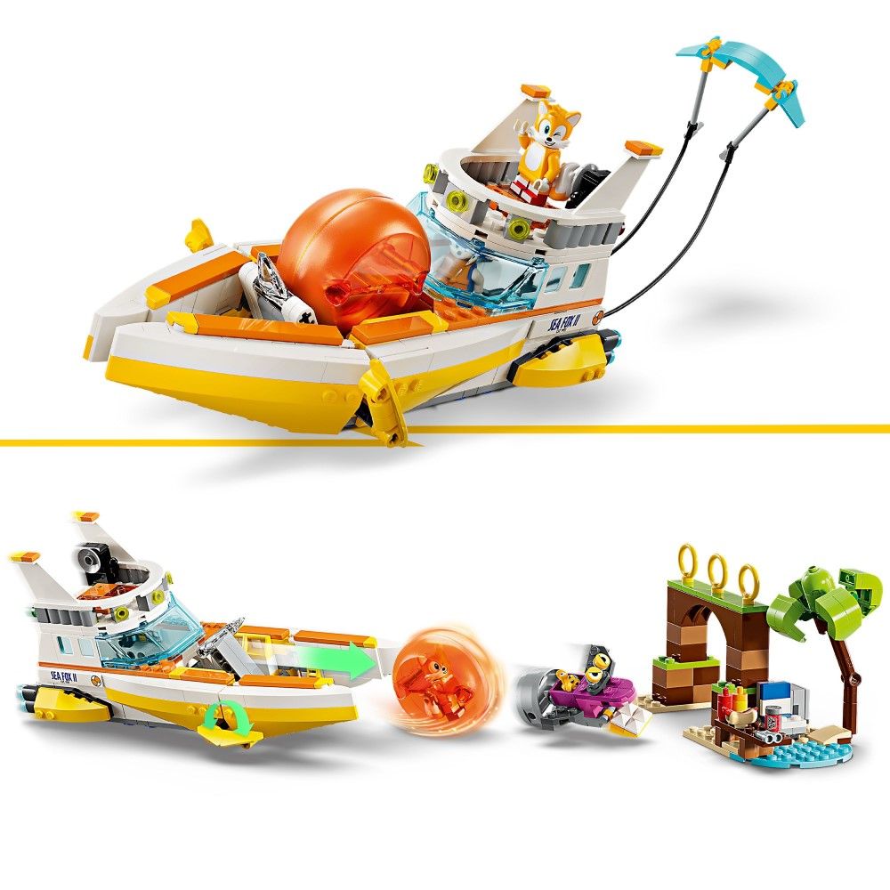 Barco de Aventura do Tails