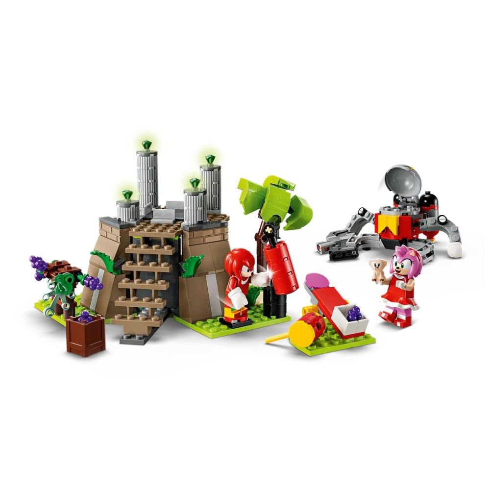 Knuckles e o Santuário da Esmeralda Mestr