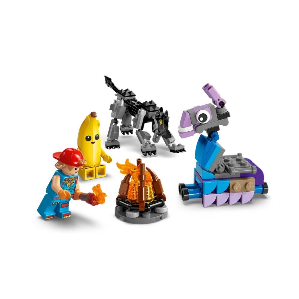 Acampamento de Peely e Sparkplug