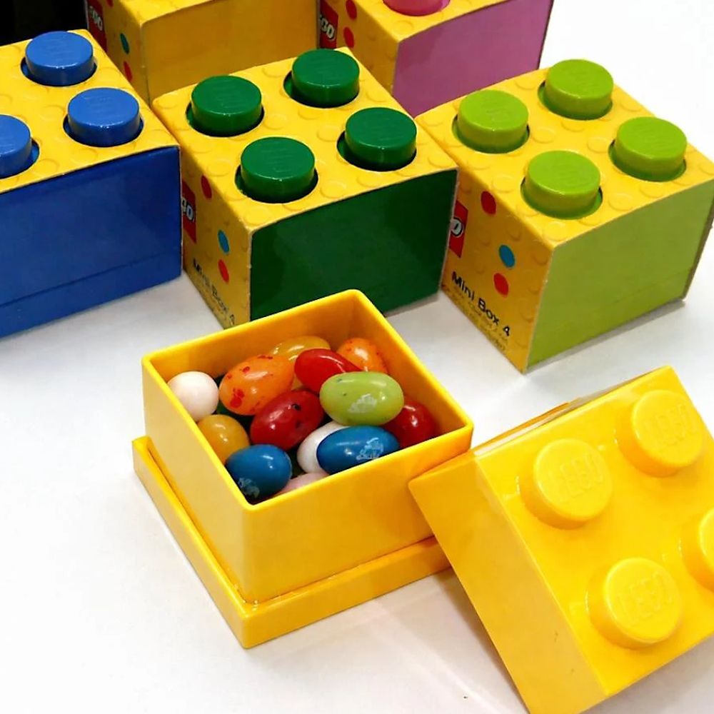 Lego Mini Box 4 - Amarela