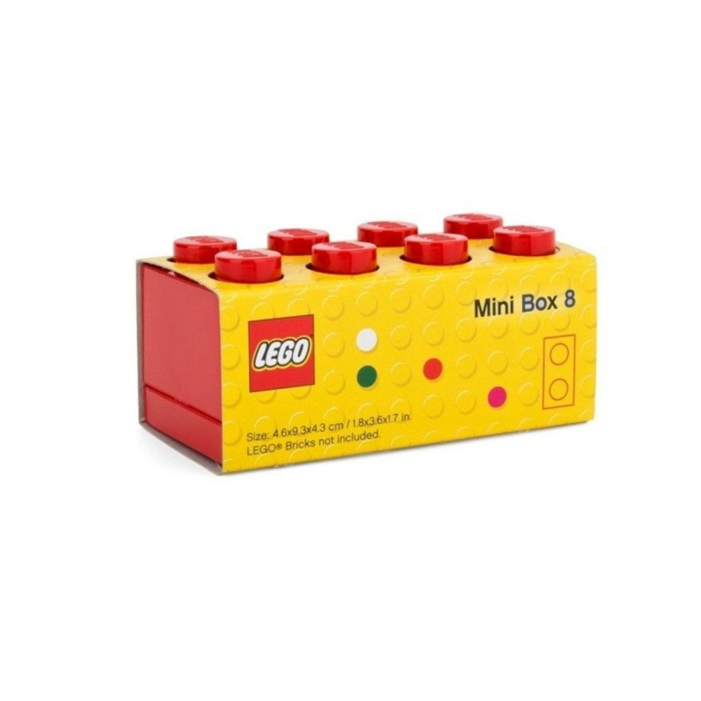 Lego Mini Box 8 - Vermelha