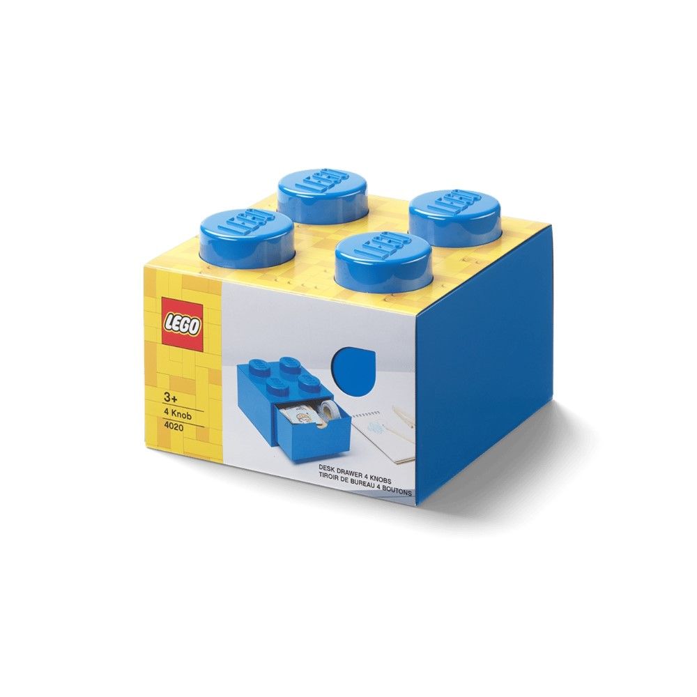 Lego Desk Drawer 4 - Azul