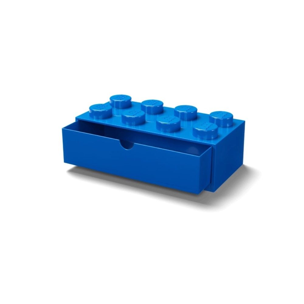 Lego Desk Drawer 8 - Azul