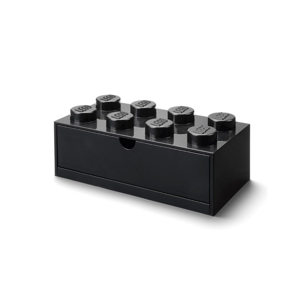 Lego Desk Drawer 8 - Preto