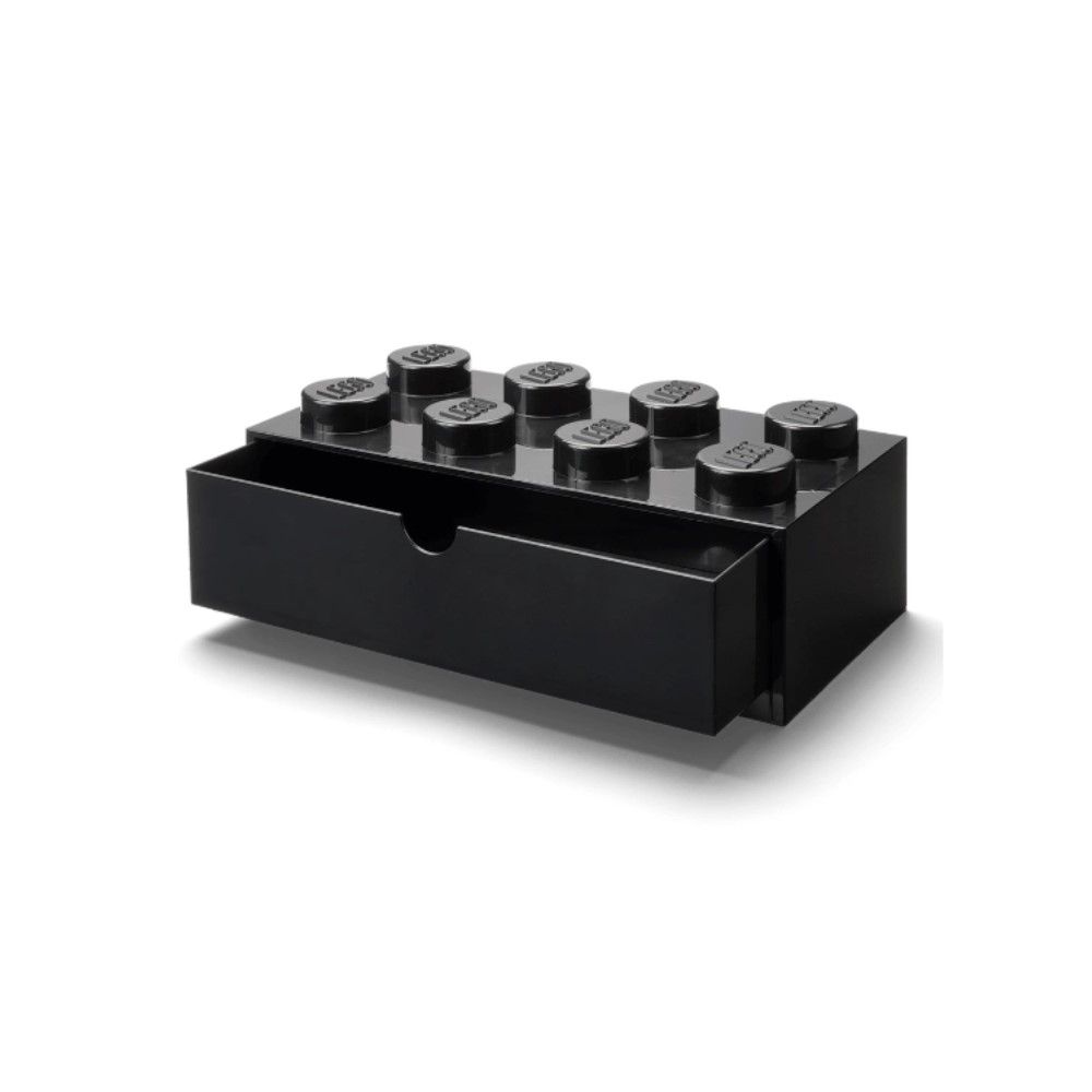 Lego Desk Drawer 8 - Preto