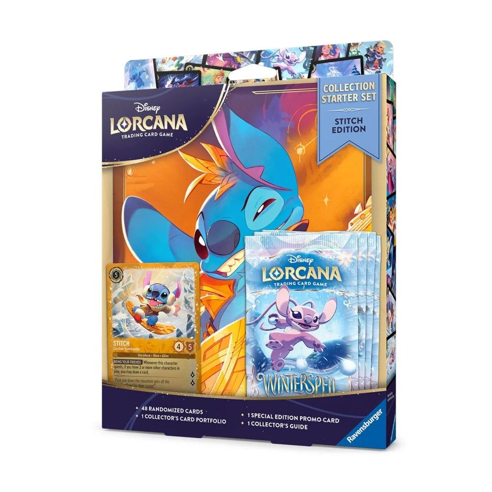 Disney Lorcana - Winterspell: Conjunto de Colecionador do Stitch (EN) - Set 11