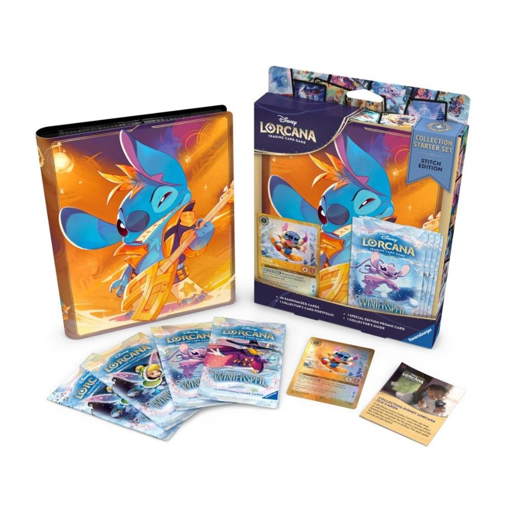 Disney Lorcana - Winterspell: Conjunto de Colecionador do Stitch (EN) - Set 11
