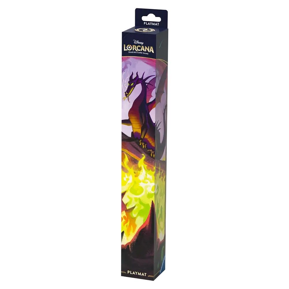 Disney Lorcana - Acessórios: Tapete de Jogo Fogo do Dragão - Set 10