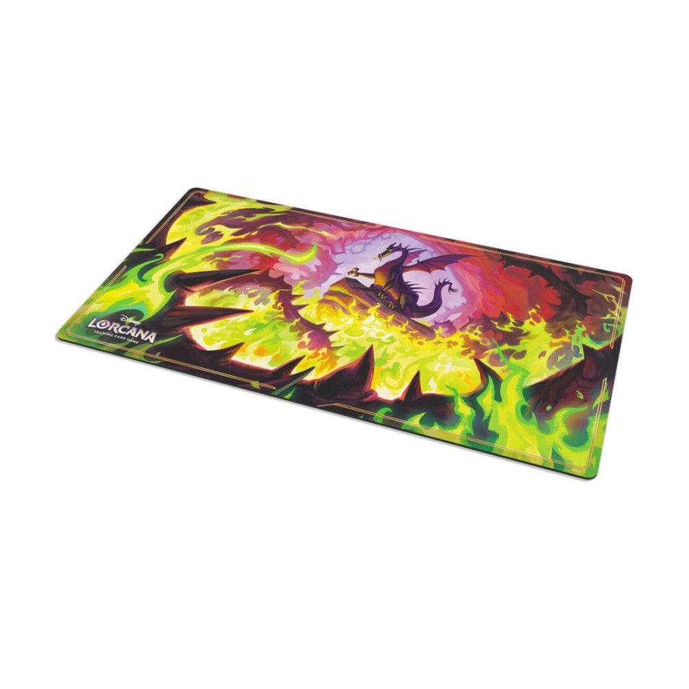 Disney Lorcana - Acessórios: Tapete de Jogo Fogo do Dragão - Set 10