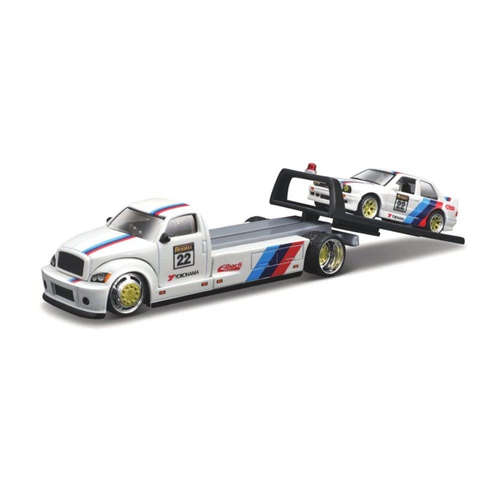 1/64 - Maisto Flatbed - BMW M3 E30 #22 1988