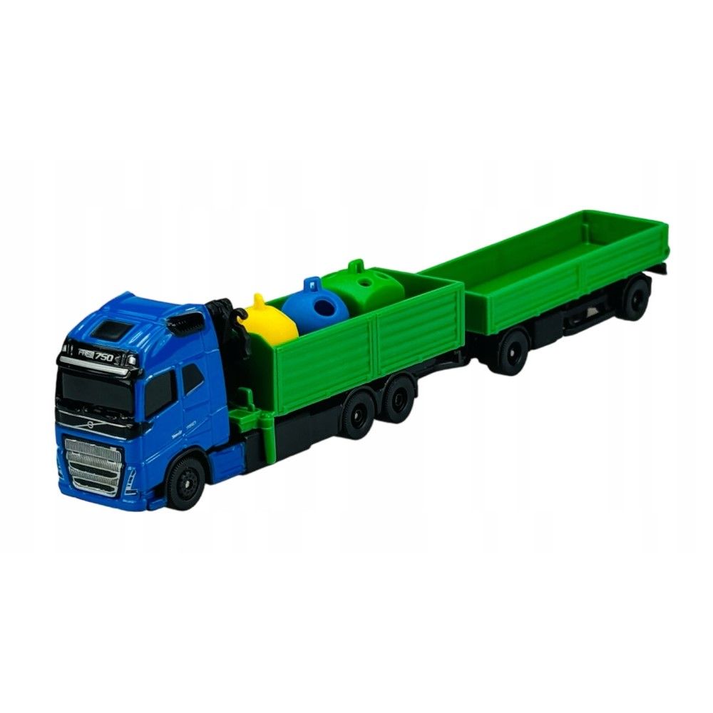 1/64 - Camião Volvo FH16 XL com Grua mais atrelado