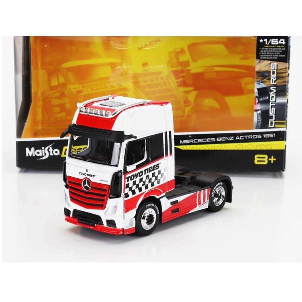 1/64 - Mercedes Benz Actros 1851 MP4 Gigaspace -Toyo Tires