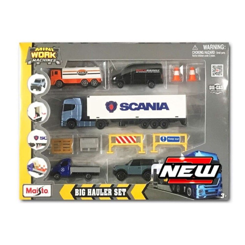 3" - Gift Set Mini Works - Transportes de Cargas