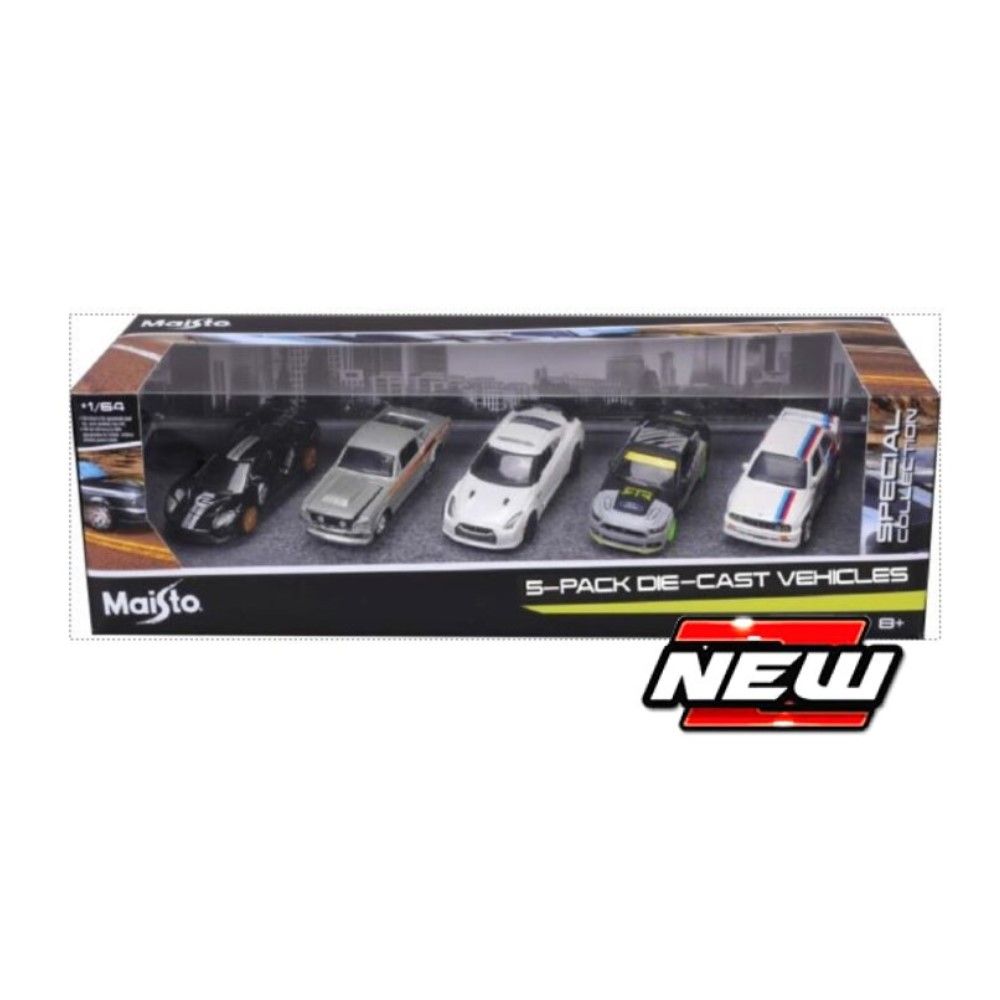 1/64 - Gift Set Maisto com 5 modelos