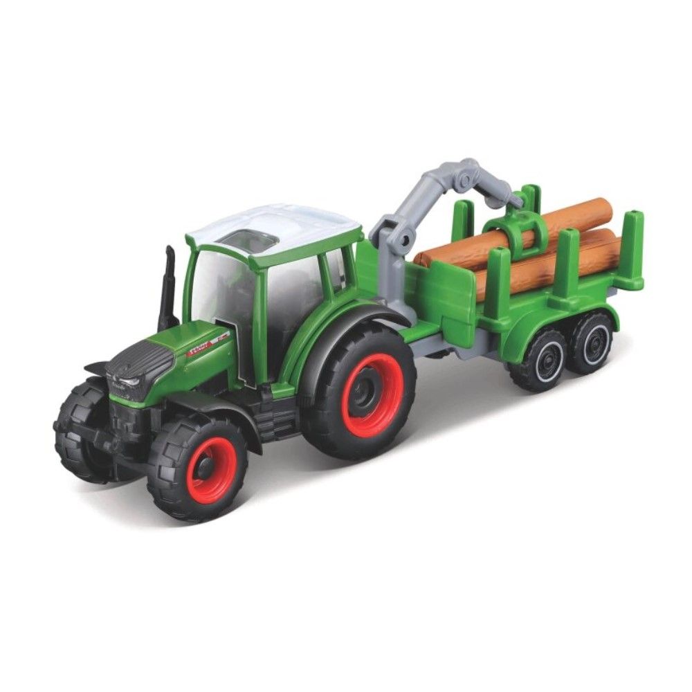 3" - Tractor Fendt 209 com atrelado de troncos