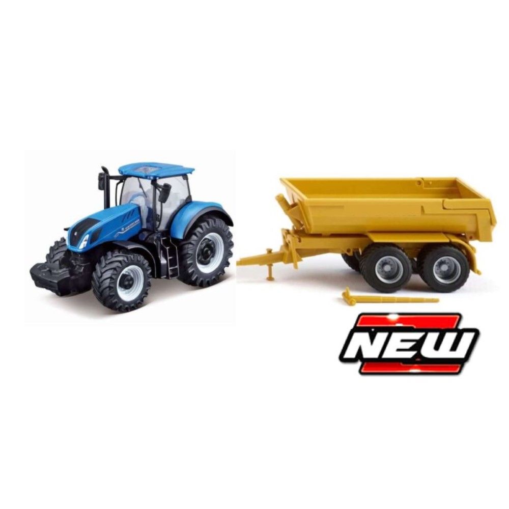 3" - Tractor New Holland T7.315 HD com atrelado