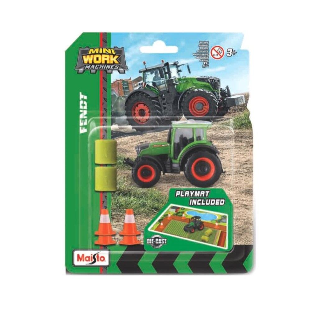 3" - Tractor Fendt com acessórios agrícolas