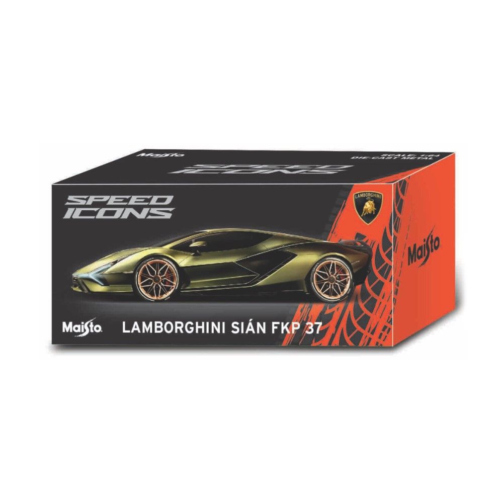 1/64 - Lamborghini Sian FKP 37, verde