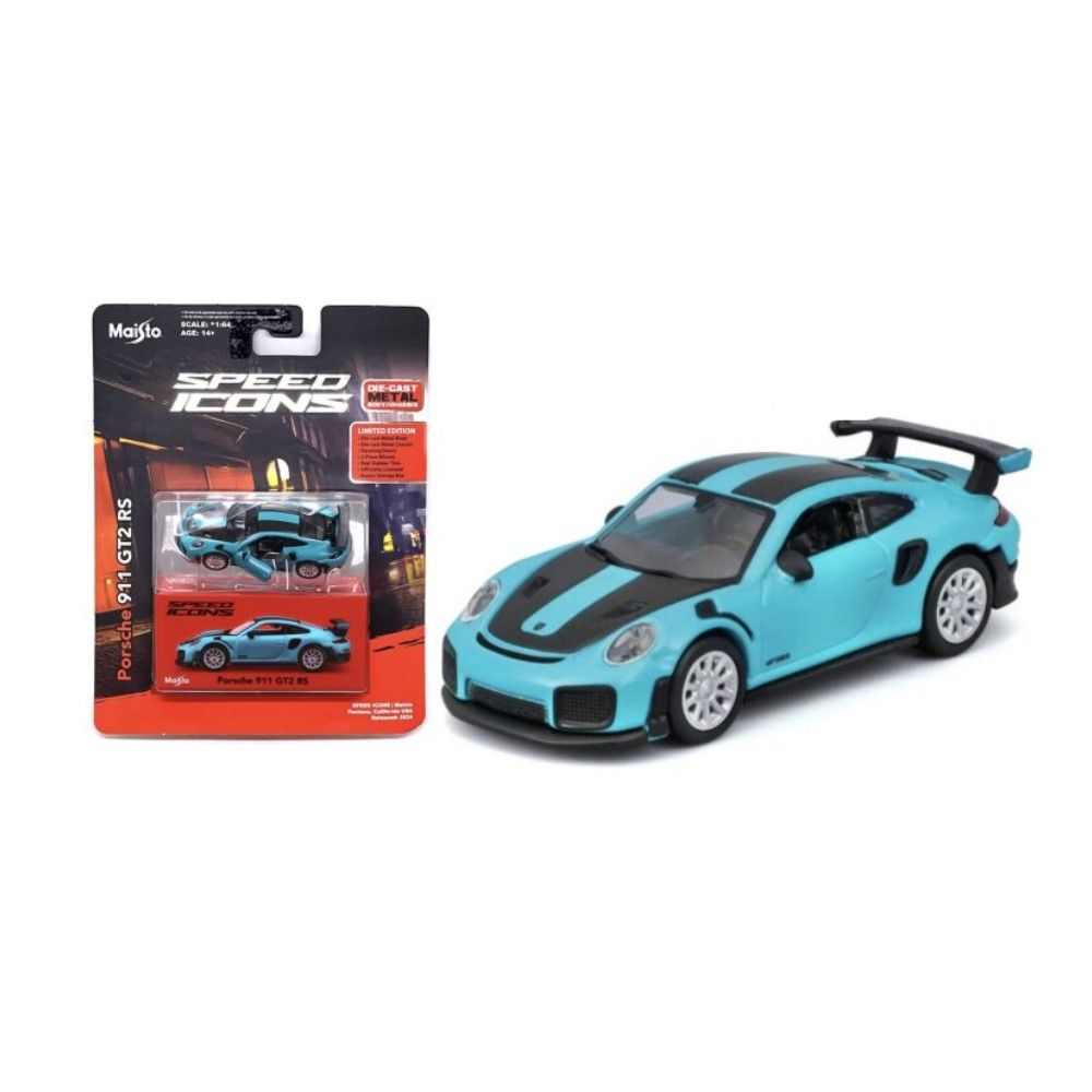 1/64 - Porsche 911 GT2 RS, azul