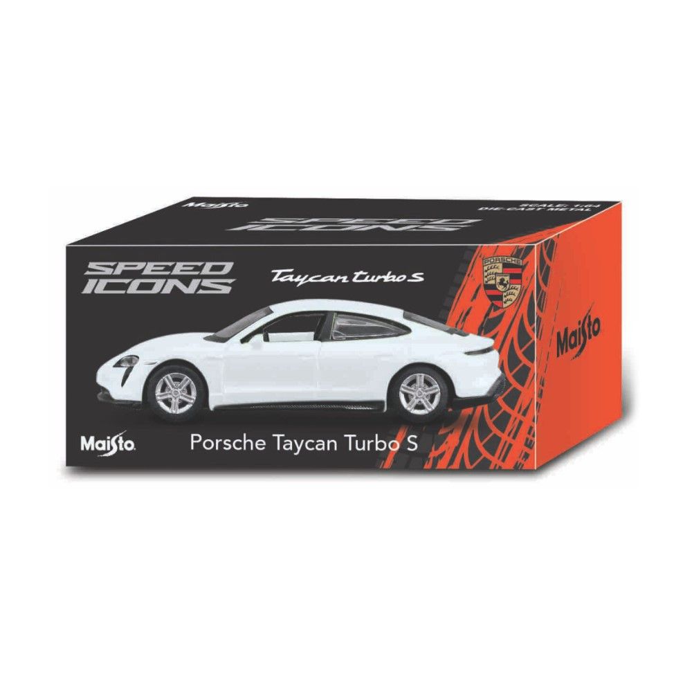 1/64 - Porsche Taycan Turbo S, branco
