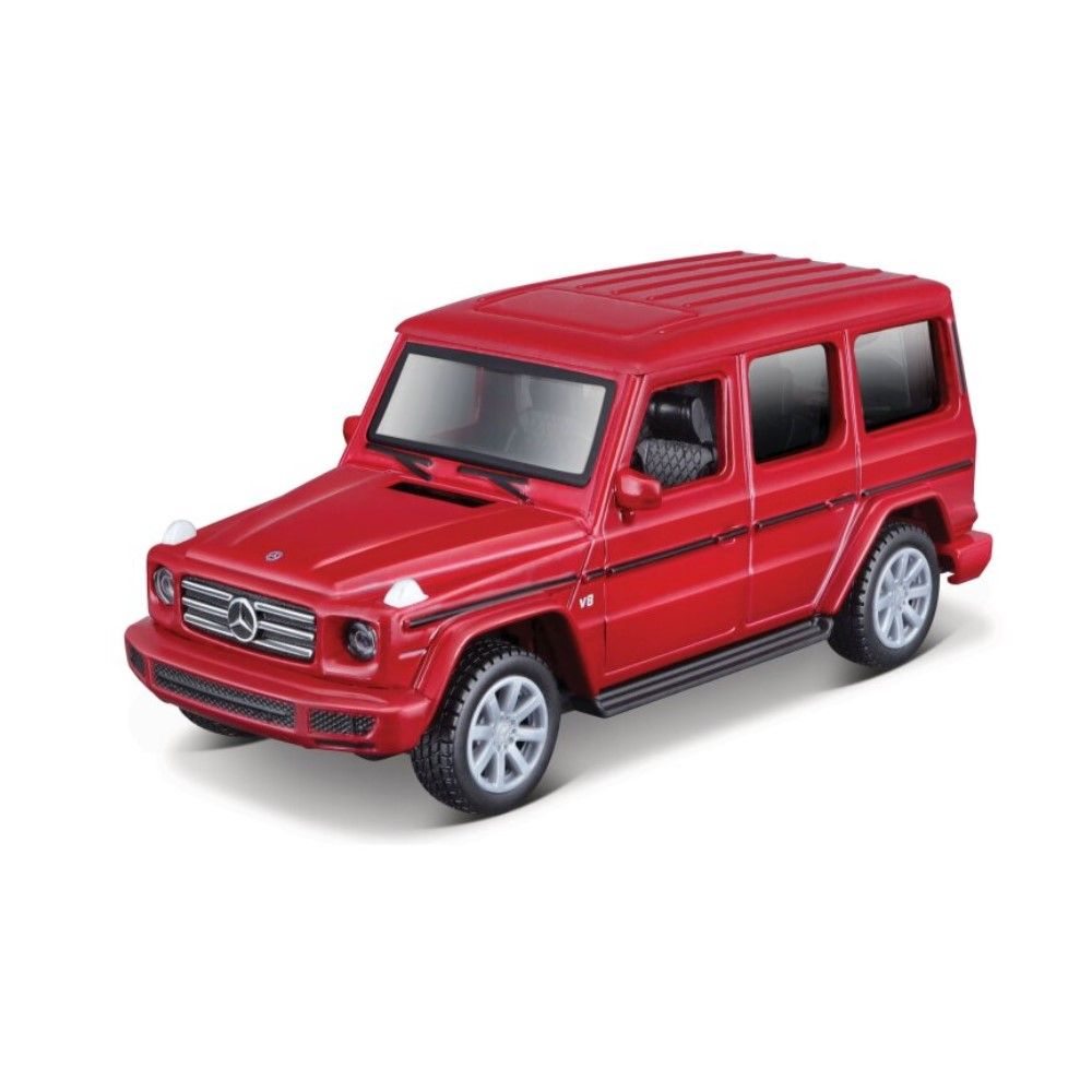 4,5" - Mercedes Benz G-Class, vermelho (c/ Pull-Back)