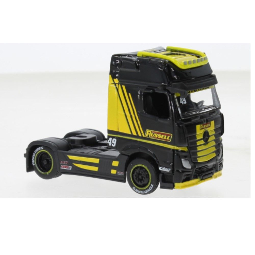 1/64 - Mercedes Actros 1851 MP4 Gigaspace, amarelo