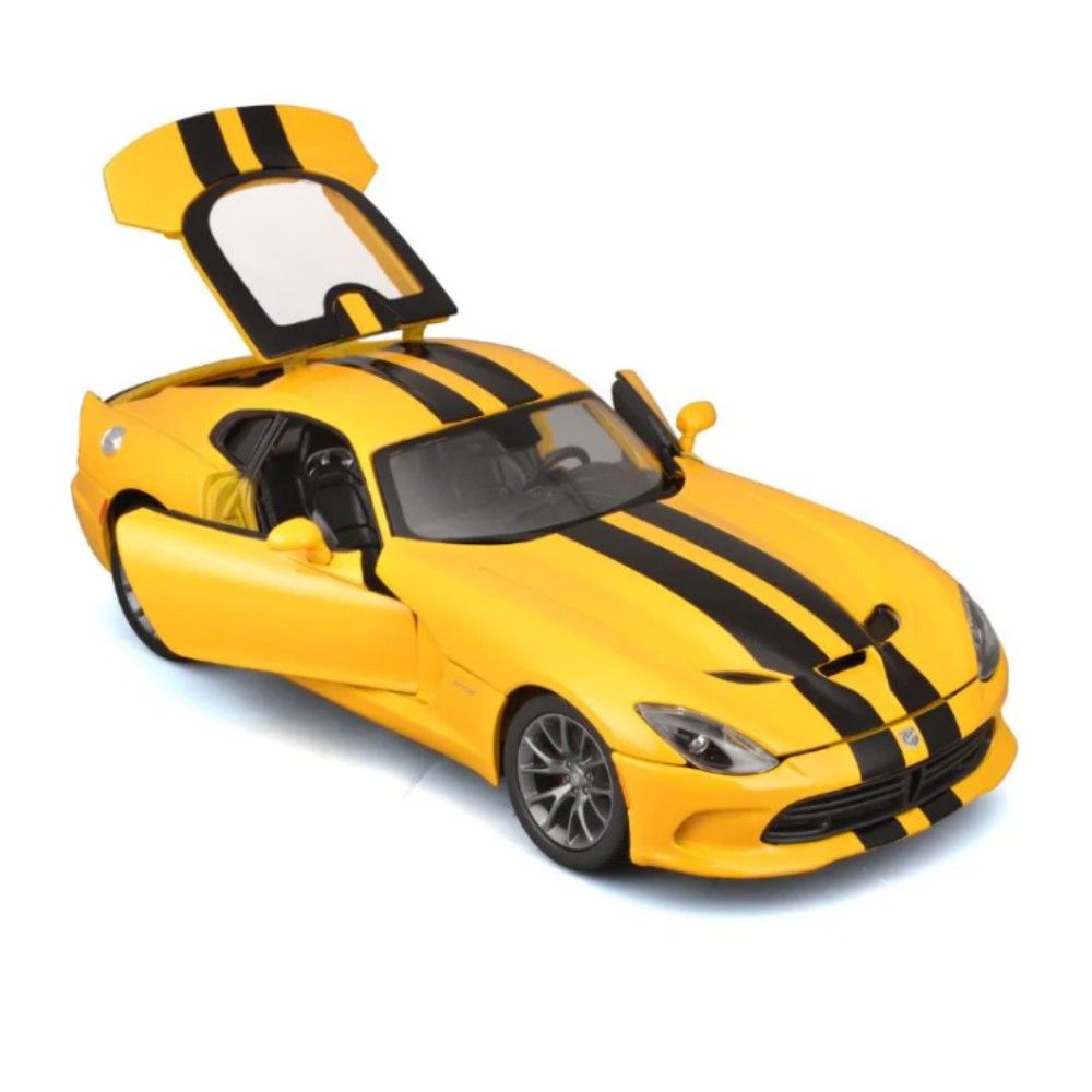 1/18 - Dodge Viper SRT GTS, Amarelo, 2013