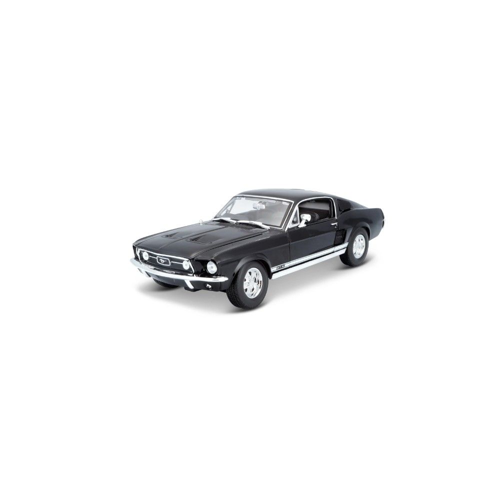 1/18 - Ford Mustang GTA Fastback, Preto, 1967