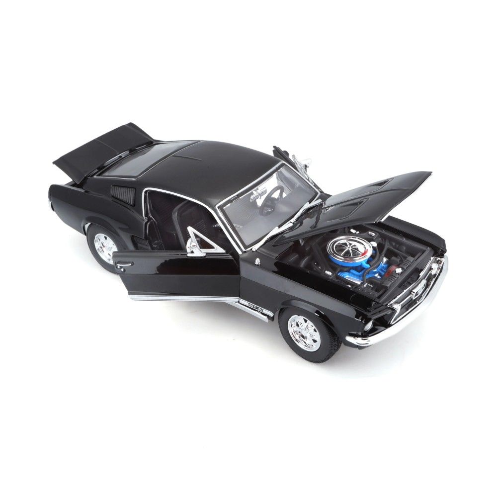 1/18 - Ford Mustang GTA Fastback, Preto, 1967