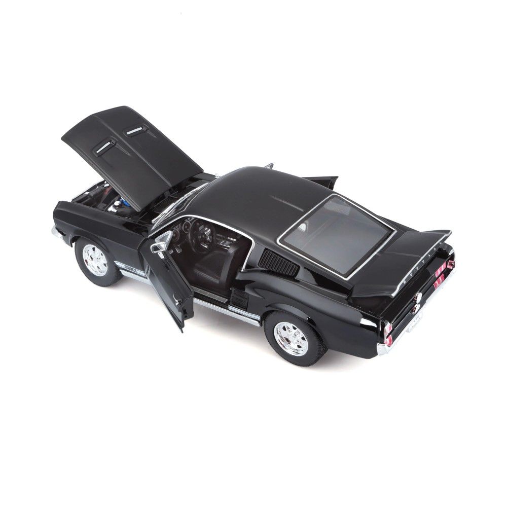 1/18 - Ford Mustang GTA Fastback, Preto, 1967