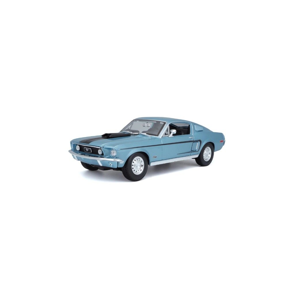 1/18 - Ford Mustang GT Cobra Jet, Azul, 1968