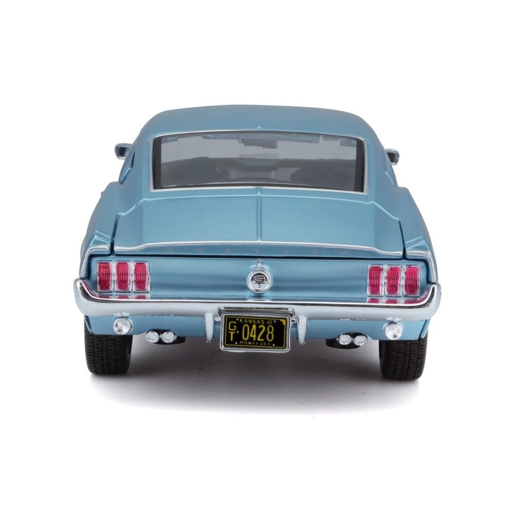 1/18 - Ford Mustang GT Cobra Jet, Azul, 1968
