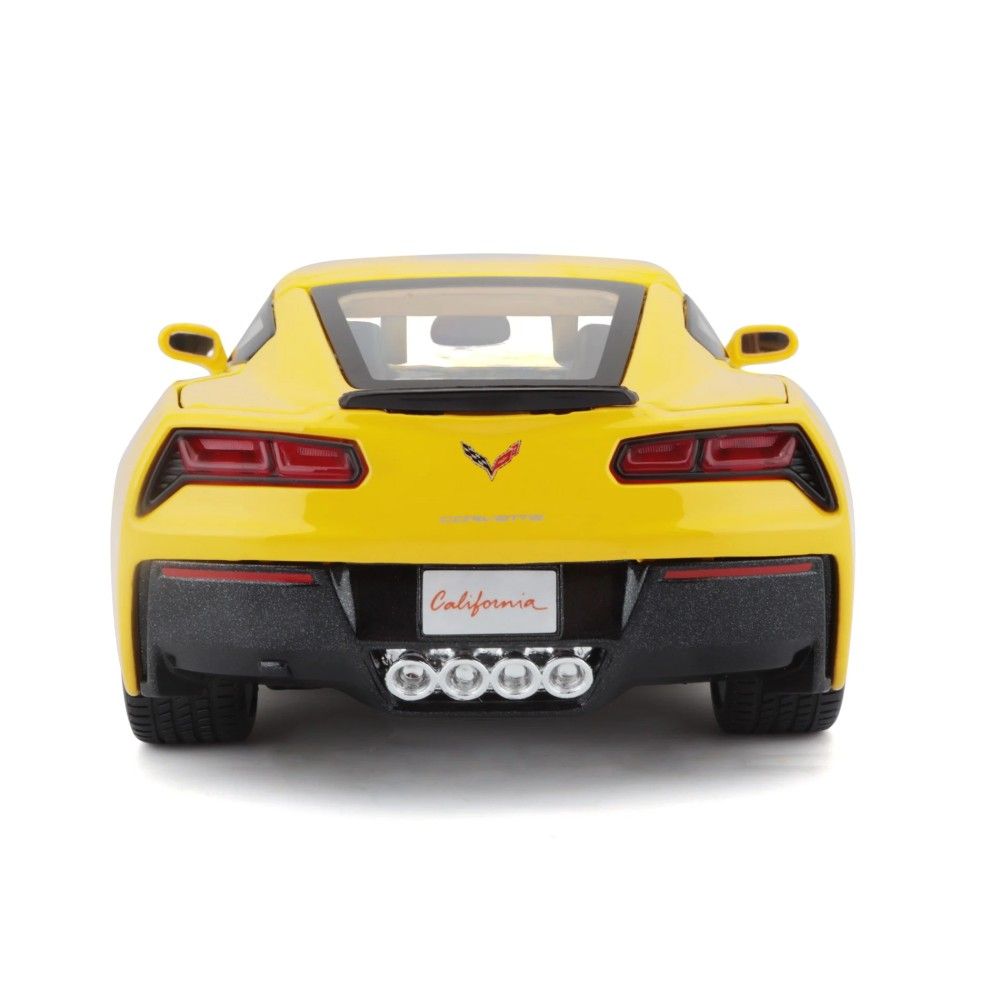 1/18 - Chevrolet Corvette Stingray (C7), Amarelo, 2014