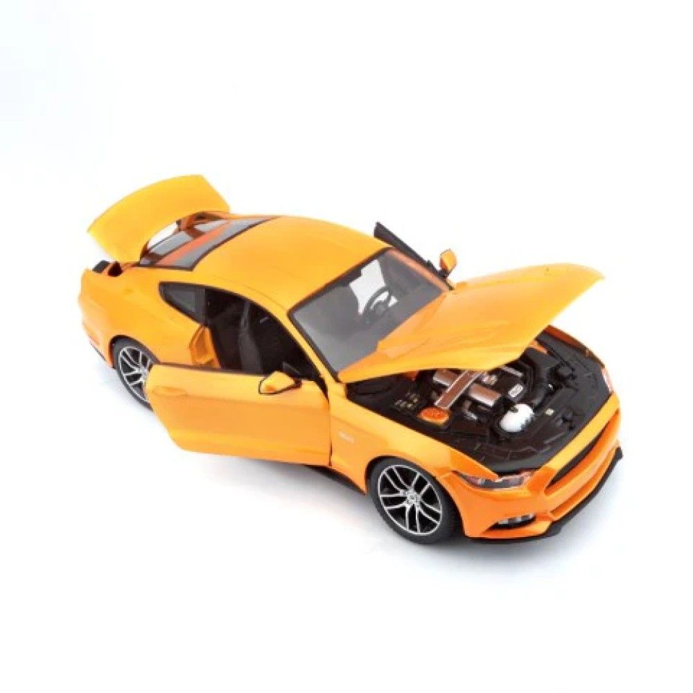 1/18 - Ford Mustang GT, Laranja, 2015