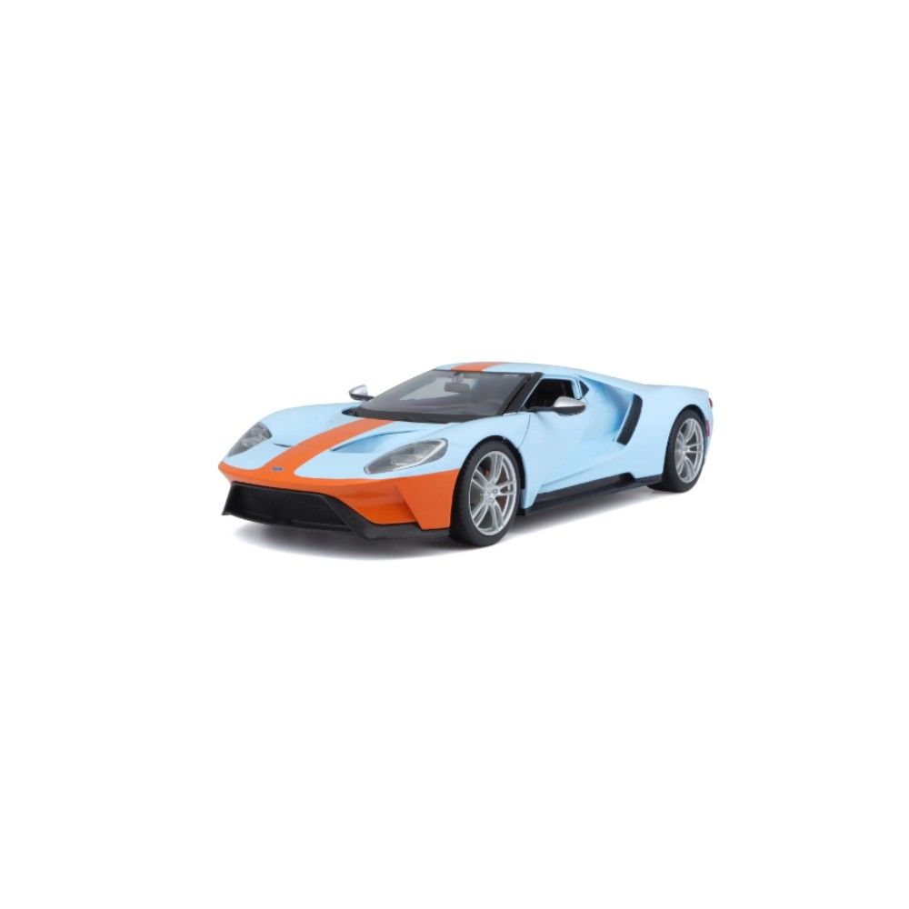 1/18 - Ford GT, Azul/Laranja, 2017